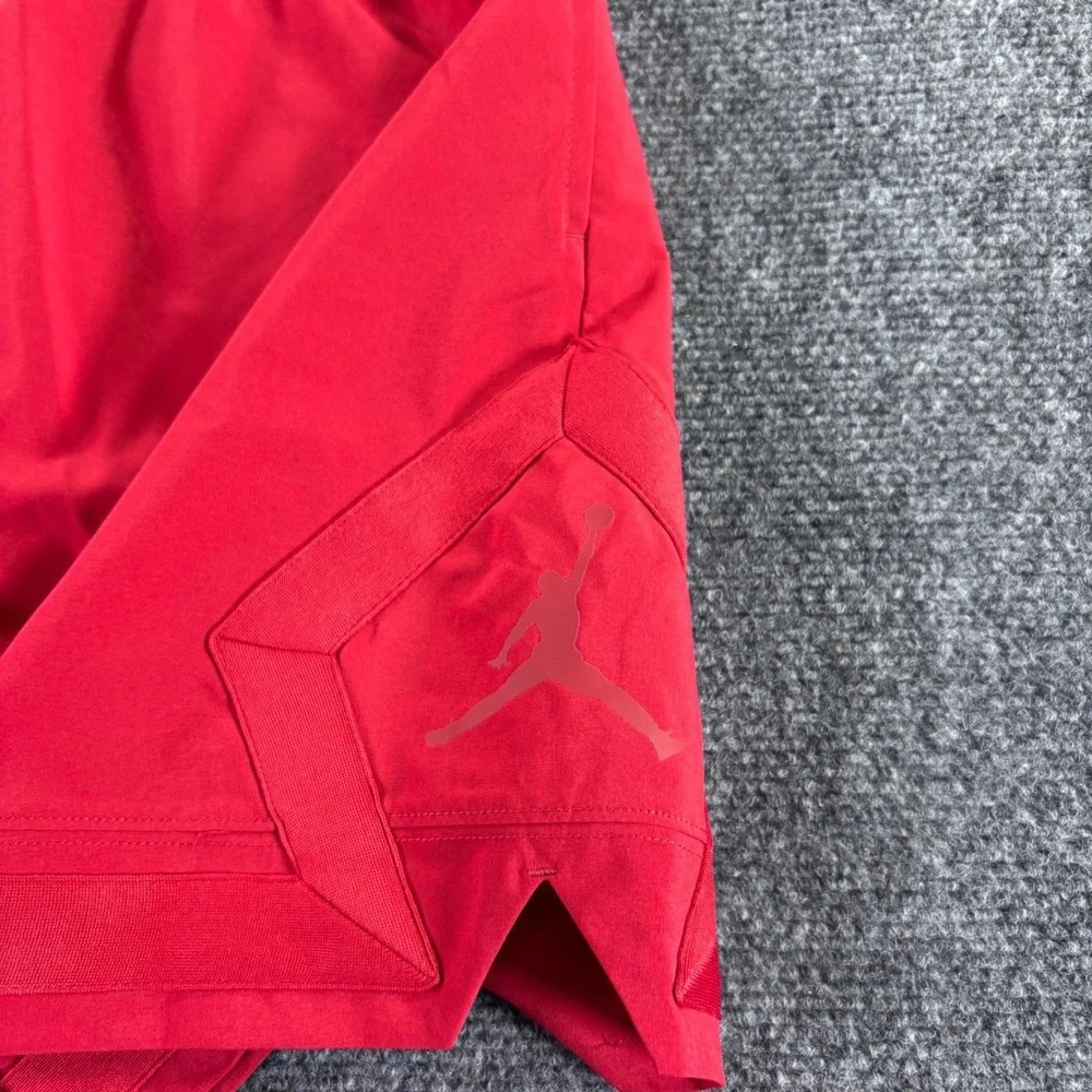 Jordan Sport Diamond Shorts Mens L Red Dri-FIT Athletic FQ2989-688 NWT New